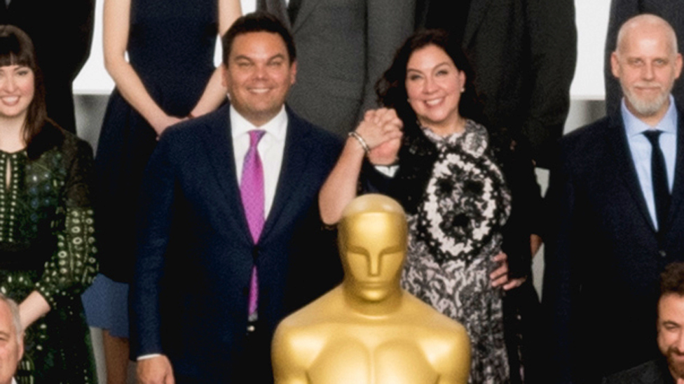 Oskar 2020: Deset zanimljivih stvari na grupnoj fotografiji 5 Kristen Anderson-Lopez and Robert Lopez