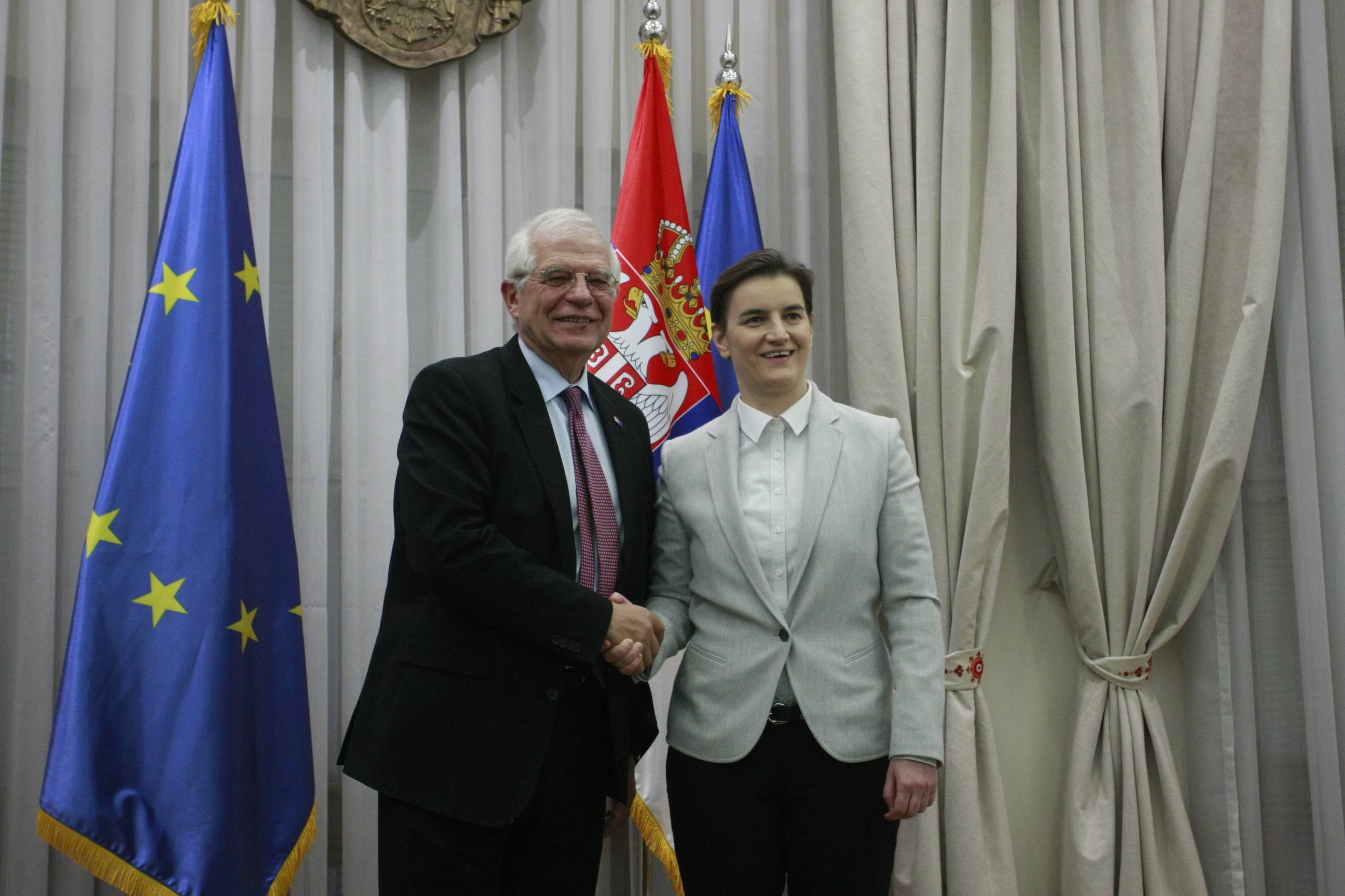 Brnabić sa Boreljom: Srbija snažno opredeljena za evropski put 1