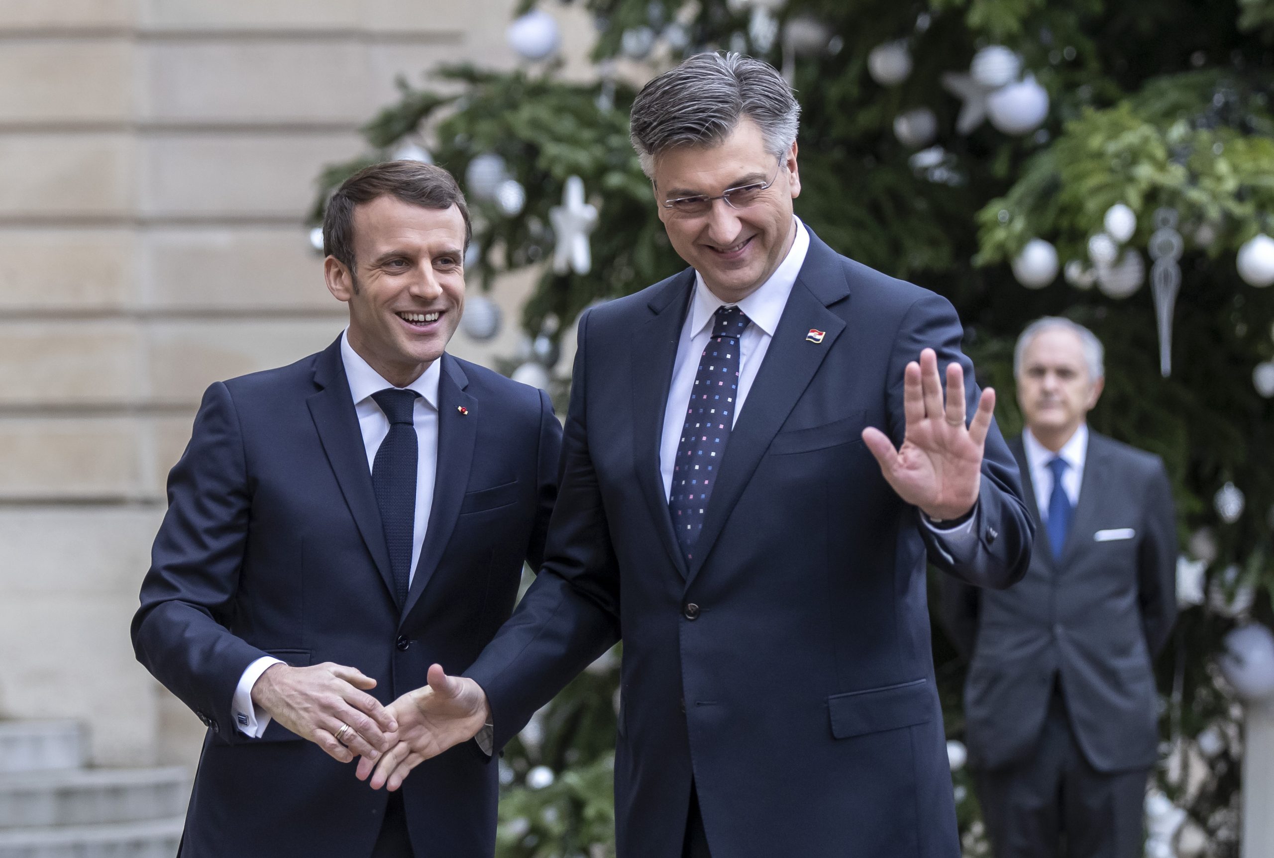Plenković s Makronom u Parizu i o proširenju EU 1