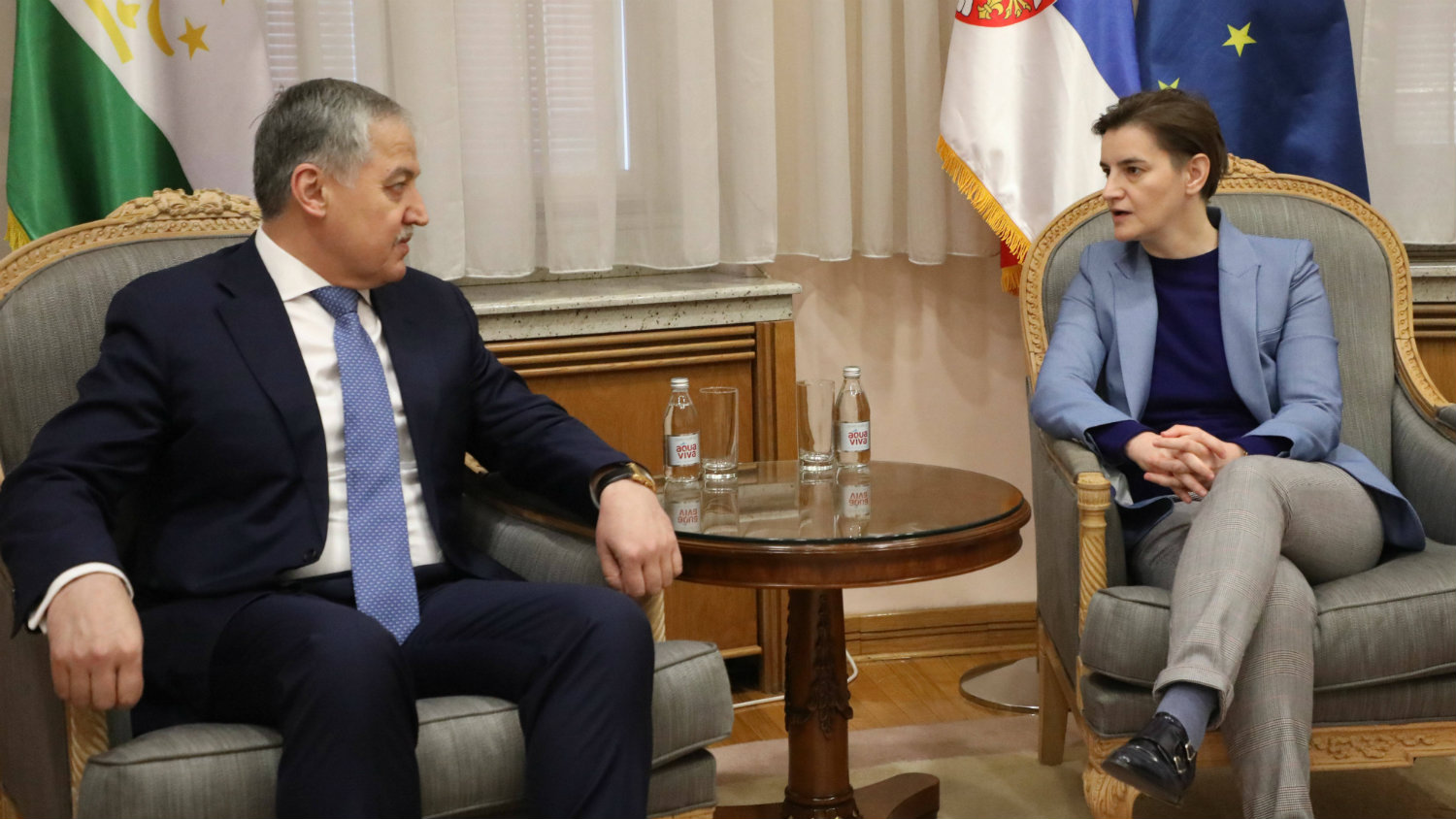 Brnabić zahvalila Tadžikistanu na podršci u očuvanju suvereniteta Srbije 1