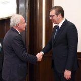Vučić sa palestinskim ministrom inostranih poslova Rijadom Al-Malkijem o odnosima dve zemlje 13