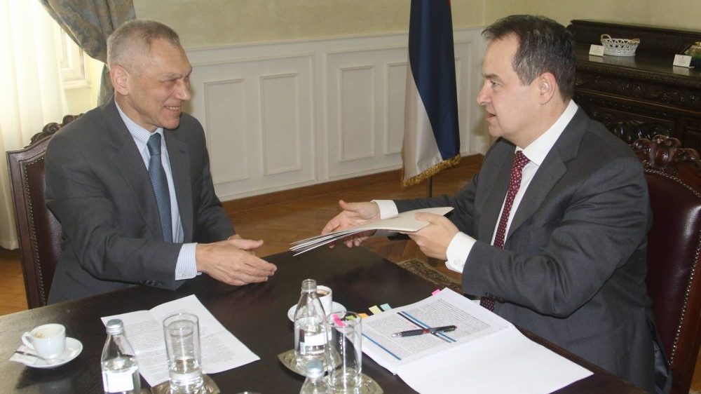 Dačić razgovarao s ruskim ambasadorom o daljoj saradnji i poslao čestitku Lavrovu 1