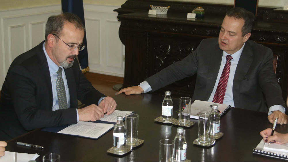 Ambasador SAD informisao Dačića o situaciji na Bliskom istoku 1