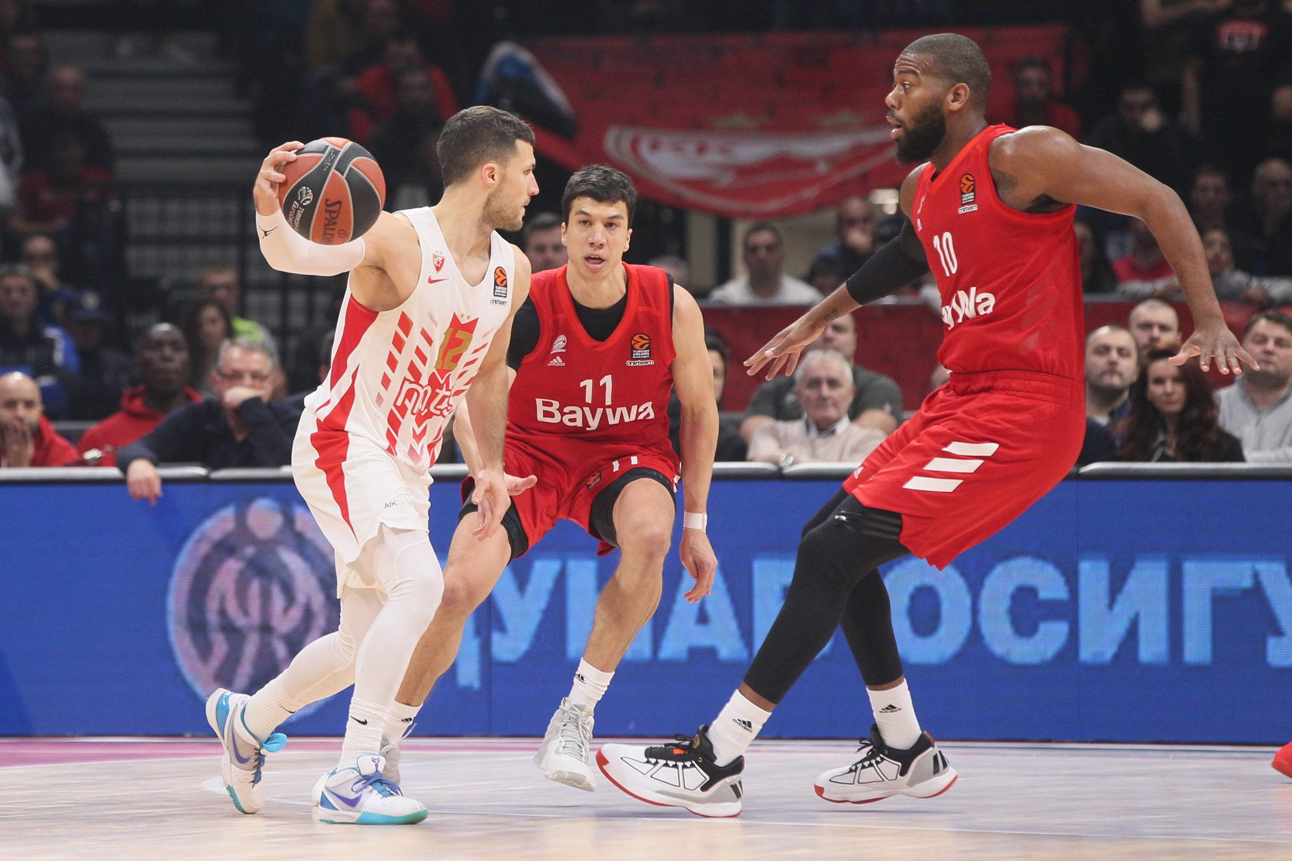 Košarkaši Zvezde ubedljivi protiv Bajerna za osmu pobedu u Evroligi 1