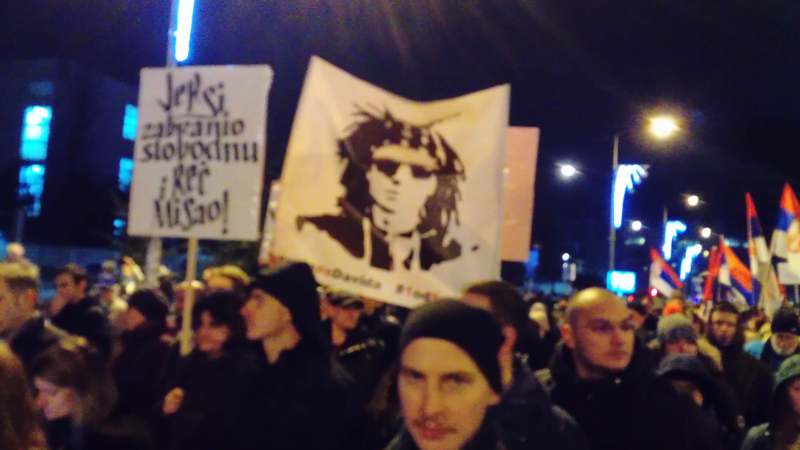 Za slobodne izbore, protiv laži i korupcije 1