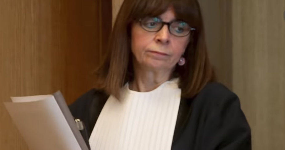 Katerina Sakelaropulu prva žena predsednica Grčke 1