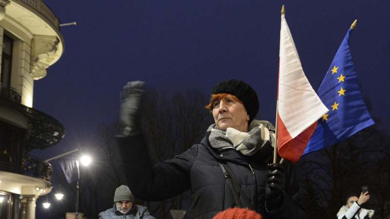 Poljske sudije u povorci u Varšavi zahtevale nezavisnost pravosuđa 1