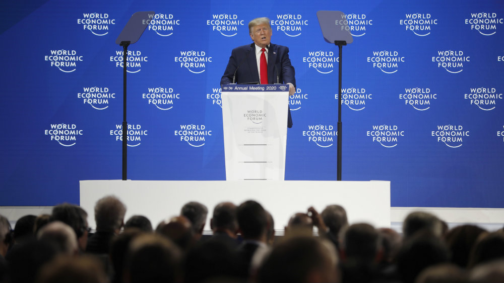 Tramp u Davosu: Amerika cveta 1