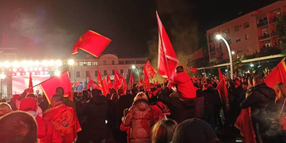 Doček vaterpolista Crne Gore u Podgorici 1