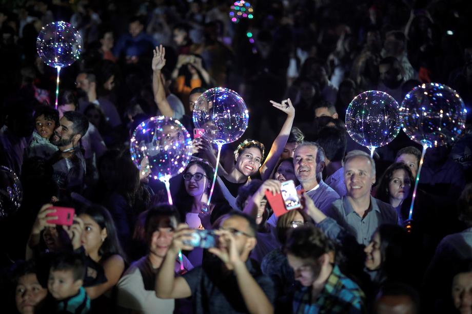 Kako su svetske prestonice dočekale 2020. godinu? (FOTO) 24