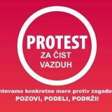 Inicijativa Ne davimo Beograd 17. jauara organizuje "Protest za čist vazduh" 12