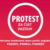 Inicijativa Ne davimo Beograd 17. jauara organizuje "Protest za čist vazduh" 14