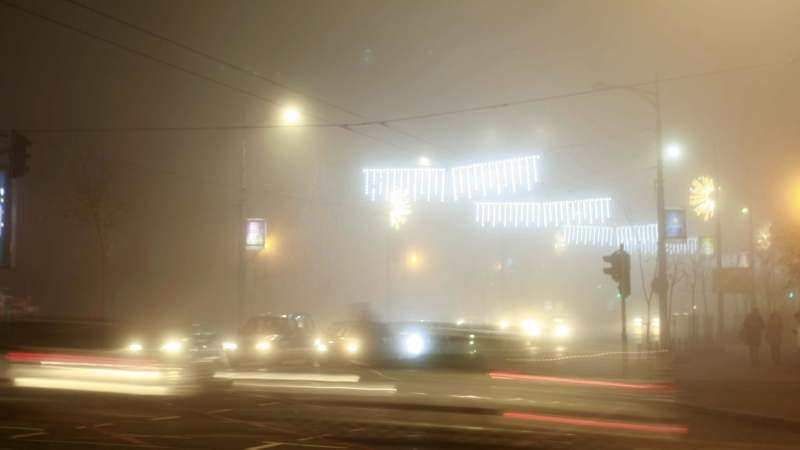 Magla i mestimično vlažni kolovozi, opasnost od poledice u planinskim predelima 1