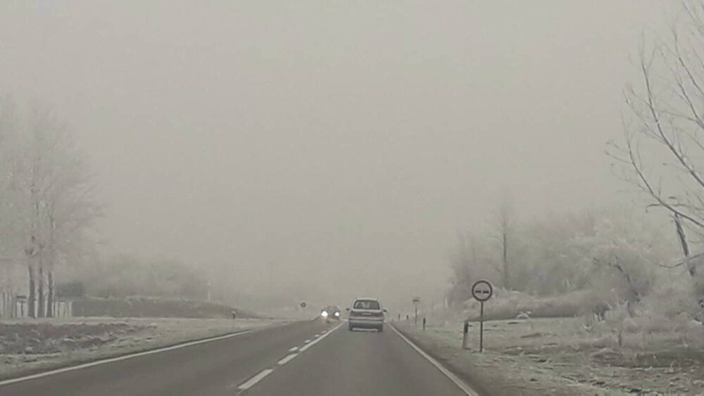 JP Putevi Srbije: Magla na putevima širom Srbije 1