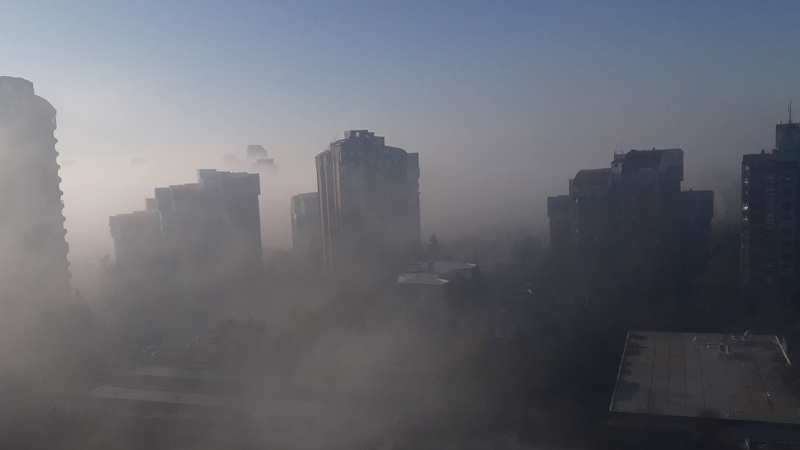 Magla u Srbiji otežava vožnju 1