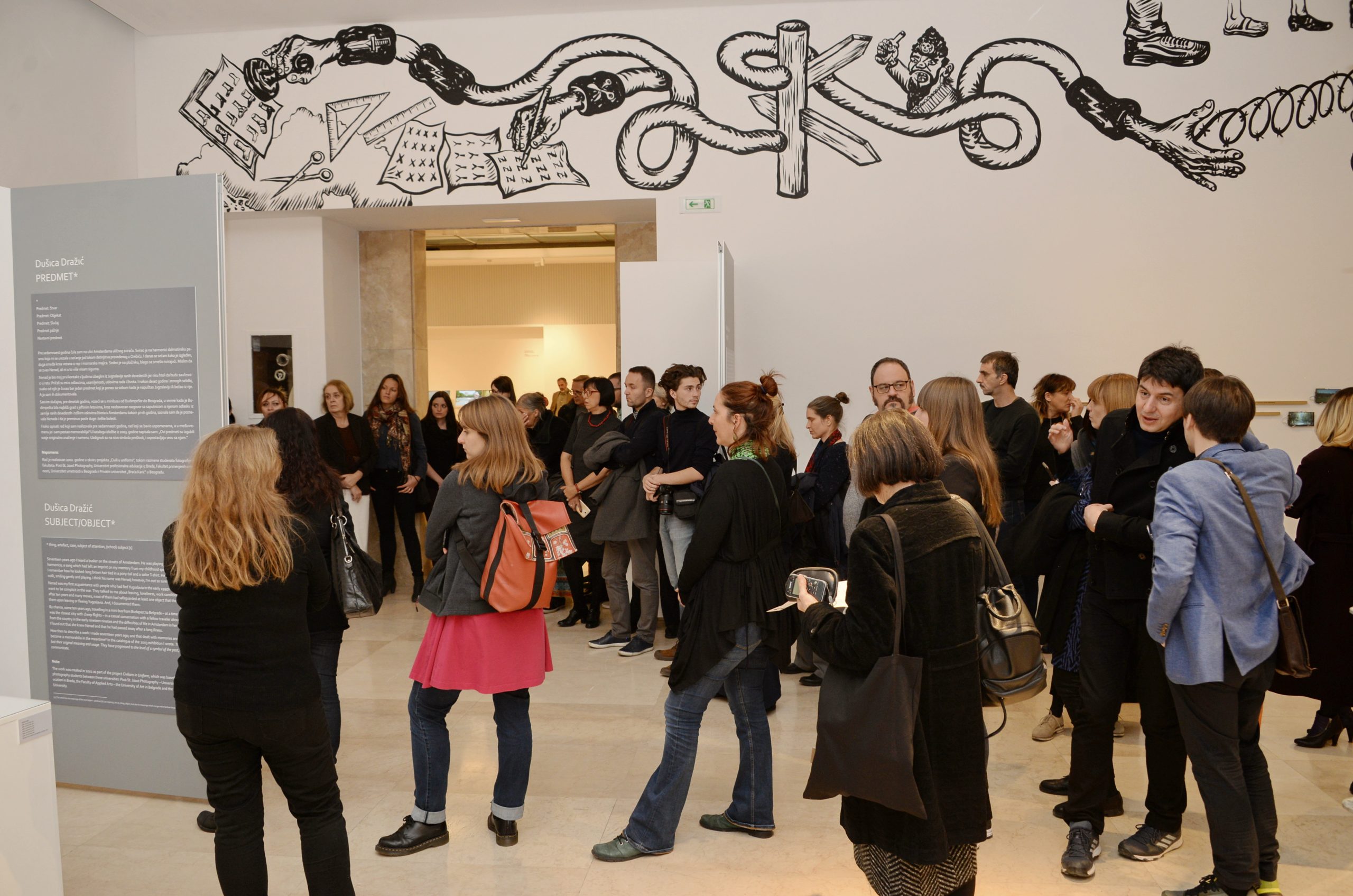 Autorsko vođenje kroz izložbu „Devedesete: rečnik migracija“ 1