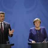 Plenković i Merkel optimisti po pitanju pregovora Albanije i Severne Makedonije sa EU 13