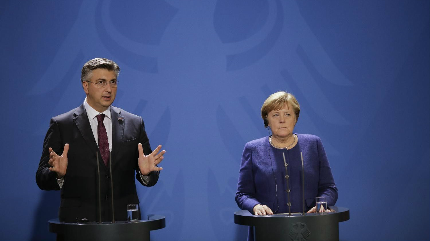 Plenković i Merkel optimisti po pitanju pregovora Albanije i Severne Makedonije sa EU 1