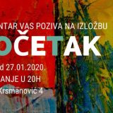 Izložba "Početak" u KC Grad 5