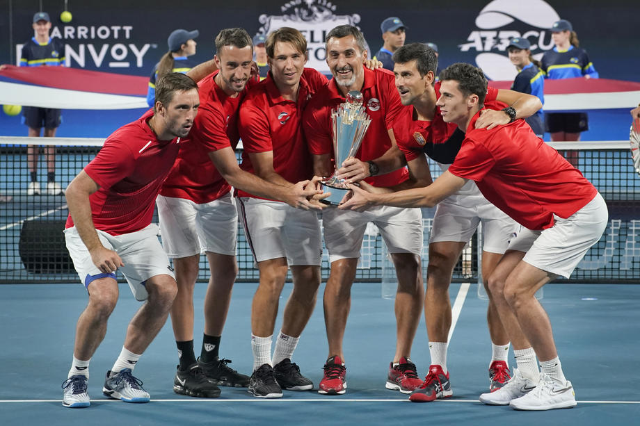 Srbija osvojila prvi ATP Kup u Australiji 2