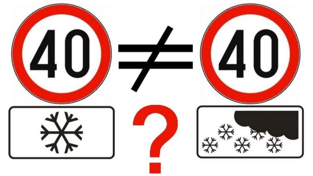 "Zimski" znak koji i dalje zbunjuje vozače 1