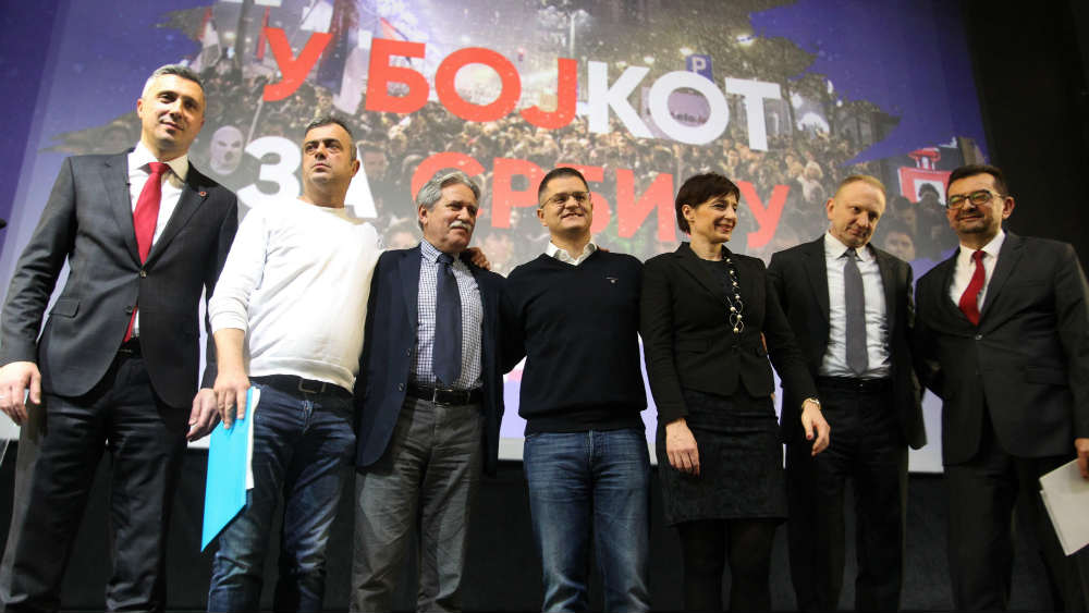 Opozicija planira završni skup na izborni dan 1