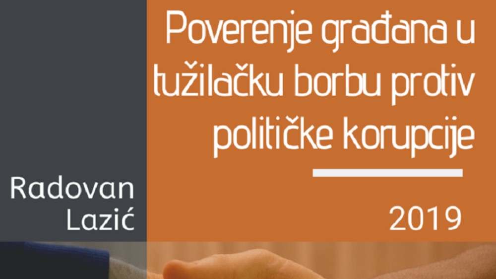 Diskusija "Da li verujete da se tužilaštvo bori protiv korupcije?" 20. februara u CZKD 1