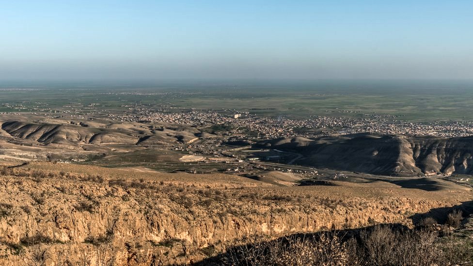 The city of Sinjar, February 2015.
