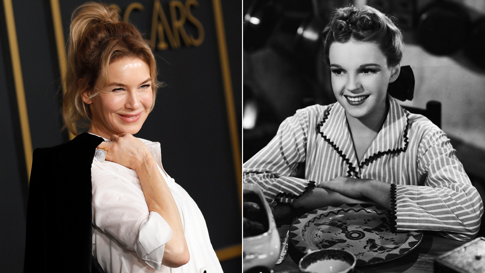 Rene Zelveger bi za tumačenje Džudi Garland (desno iz 1956. godine) mogla da osvoji nagradu za najbolju glavnu žensku ulogu