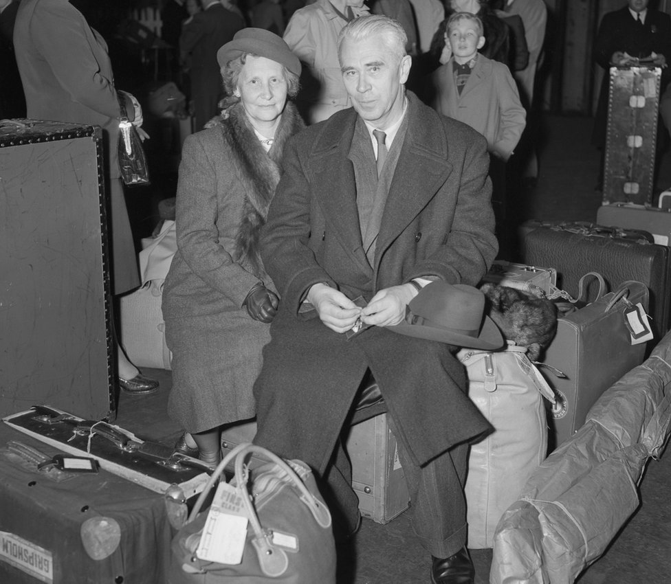 Boris Hagelin i njegova supruga su pobegli u Ameriku za vreme Drugog svetskog rata