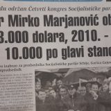 Mirko Marjanović za 2020. predviđao 10.000 dolara BDP po stanovniku 9