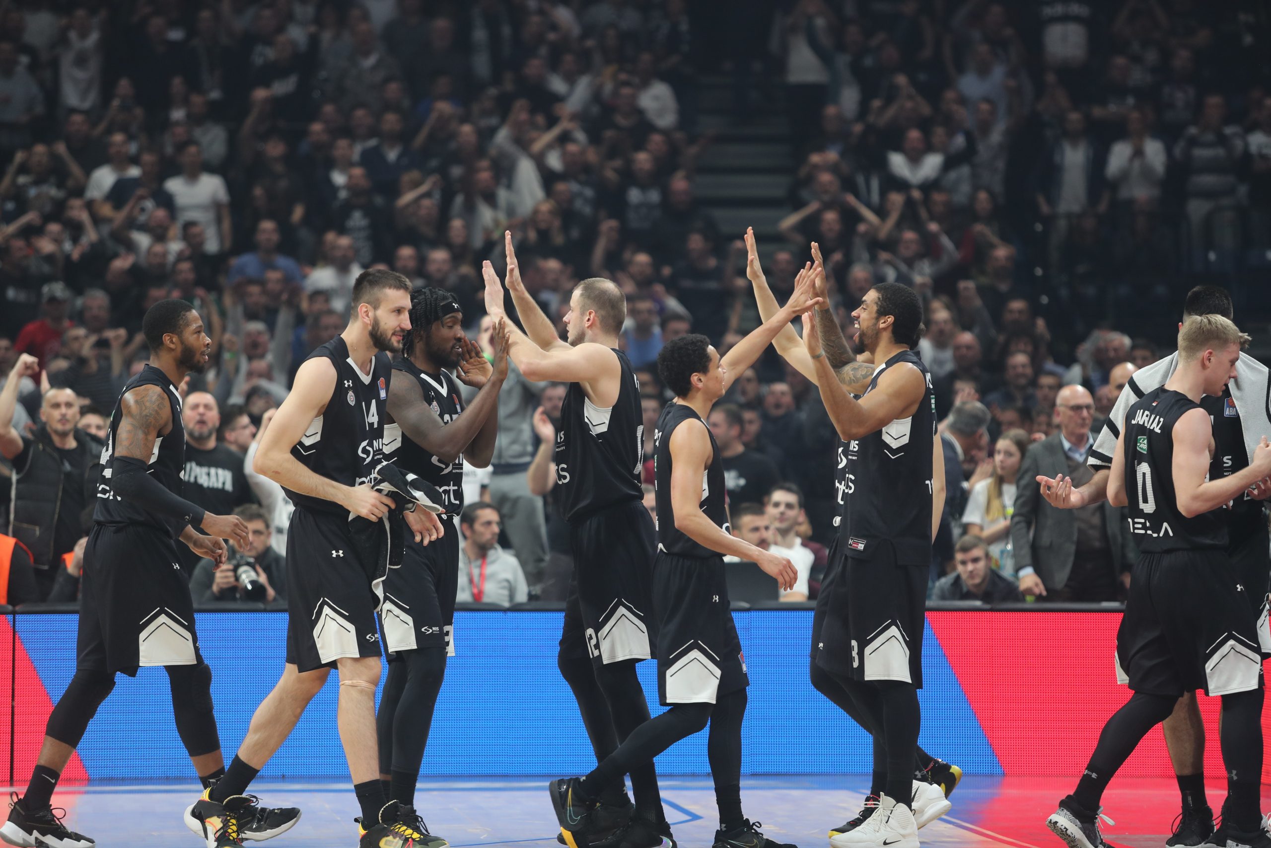 Košarkaši Partizana igrali su u šest od 10 najgledanijih utakmica u istoriji ABA lige 1