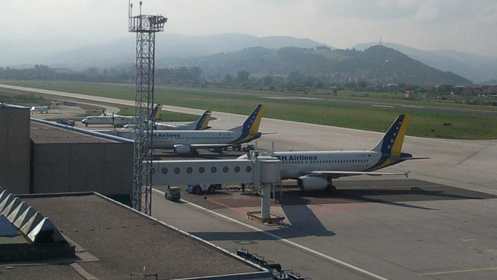 Aerodrom Sarajevo poslednji na listi po broju prometa 1