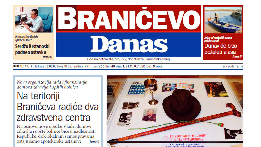 Braničevo Danas - 07. februar 2020. 1