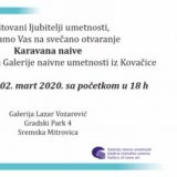 ‘’Karavan naive’’ od 2. do 8. marta u Sremskoj Mitrovici   1