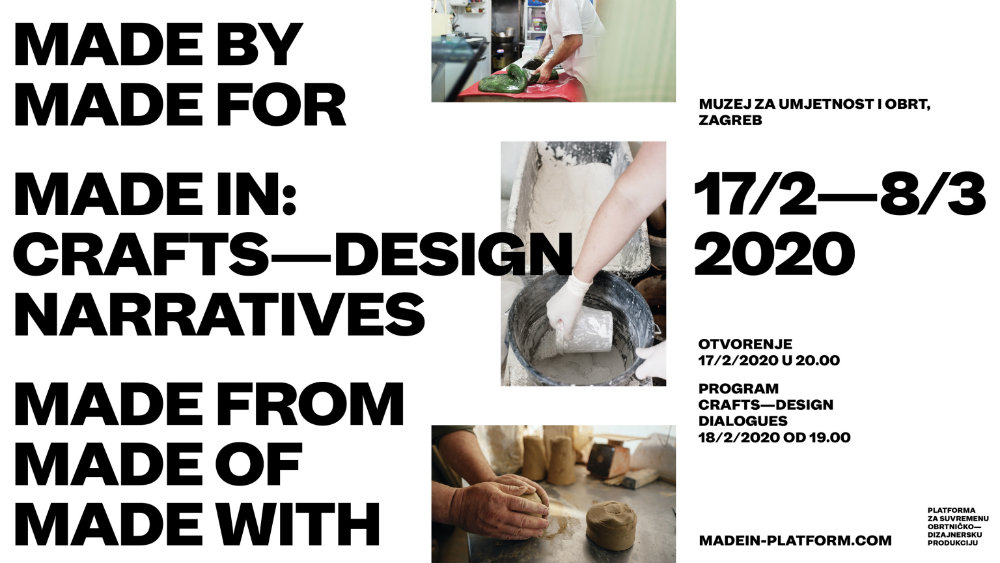 Izložba MADE IN: Crafts - Design Narratives na Mikser festivalu 1