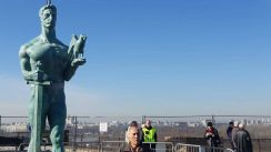 POBEDNIK kalemegdan M Đošić Posetioci Beogradske tvrđave mogu danas do 16 časova uživo da vide Pobednika (FOTO) 3