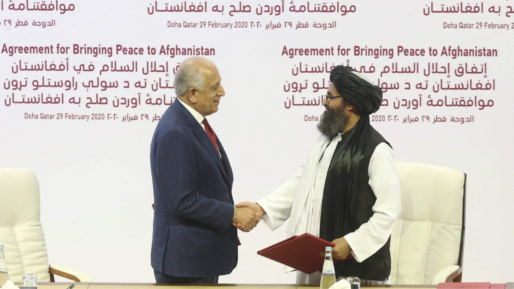 SAD i Talibani potpisali sporazum za okončanje rata u Avganistanu 1