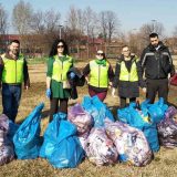 Zelene brigade u akciji prikupljanja smeća na javnim površinama 1