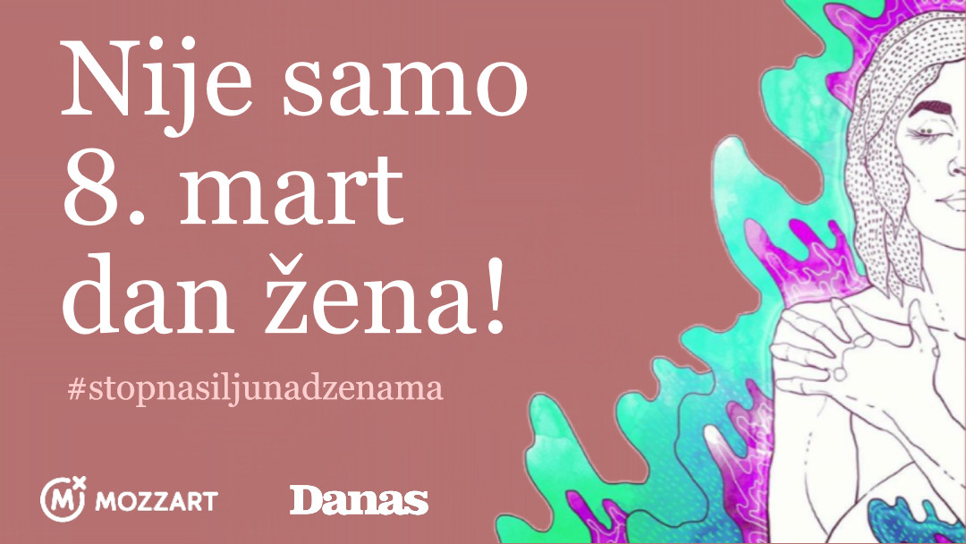 Mart na Instagram strani Danasa: Stop nasilju nad ženama 1