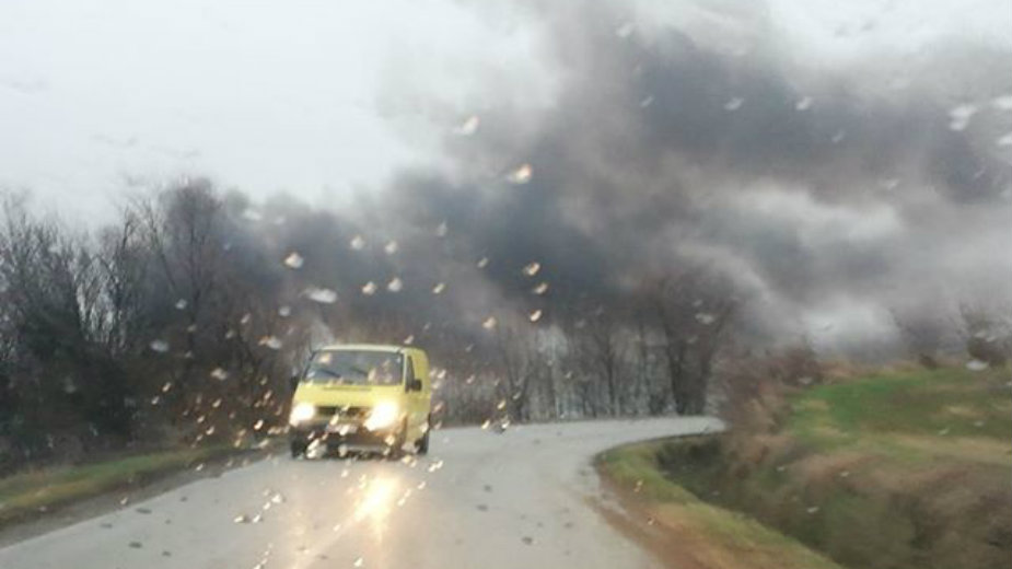 Dim na deponiji kod Mladenovca (FOTO) 2