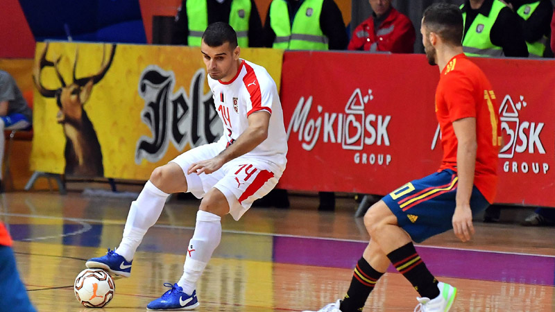 Futsaleri Srbije poraženi od Španije 1