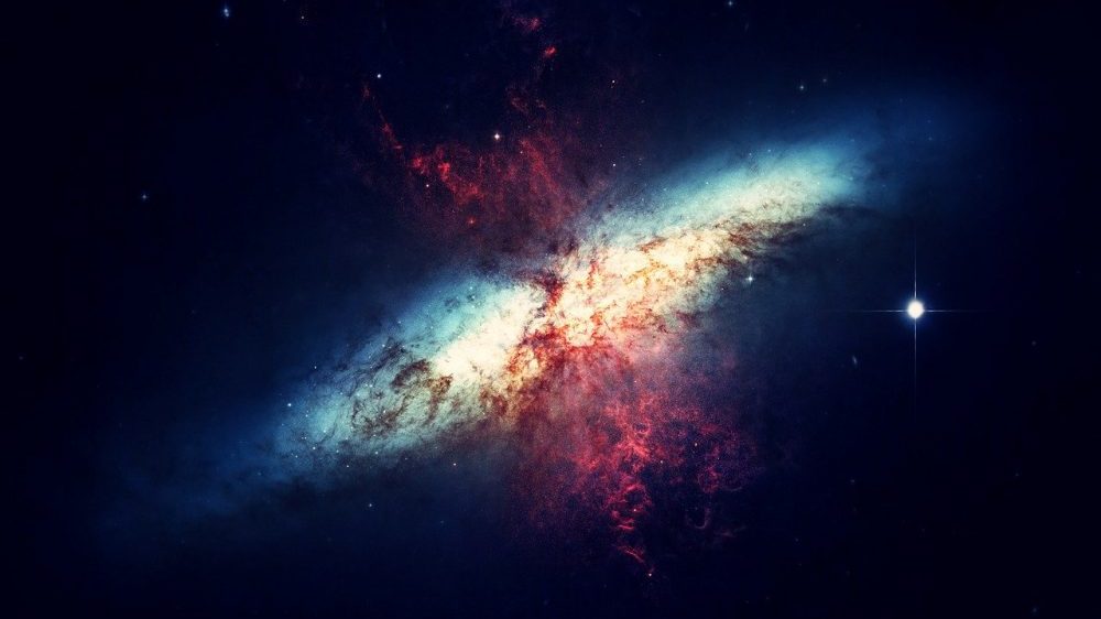 Supermasivna crna rupa napravila udubljenje u galaksiji 1