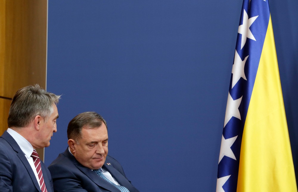 Dodik, Komšić i Džaferović preneli ambasadorima EU opredeljenost za sprovođenje reformi 1