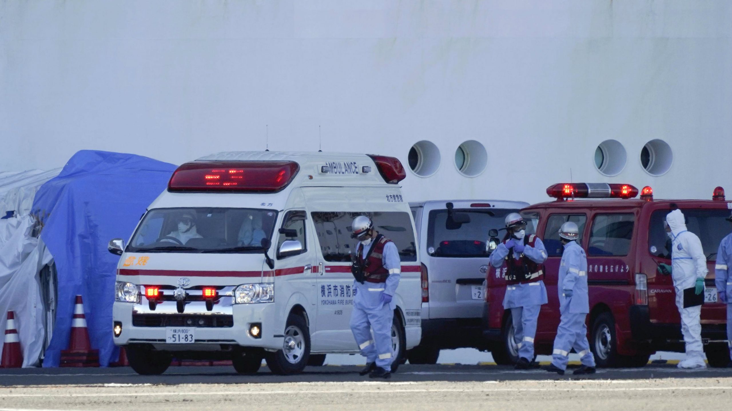 Broj slučajeva korona virusa na brodu u Japanu i danas udvostručen 1