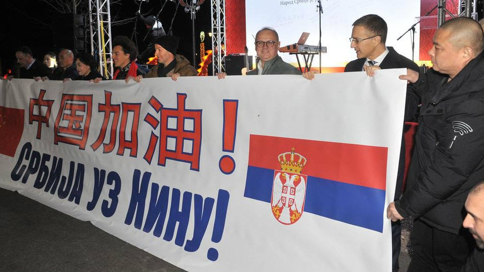 Na Kalemegdanu održan koncert solidarnosti za Kinu 1