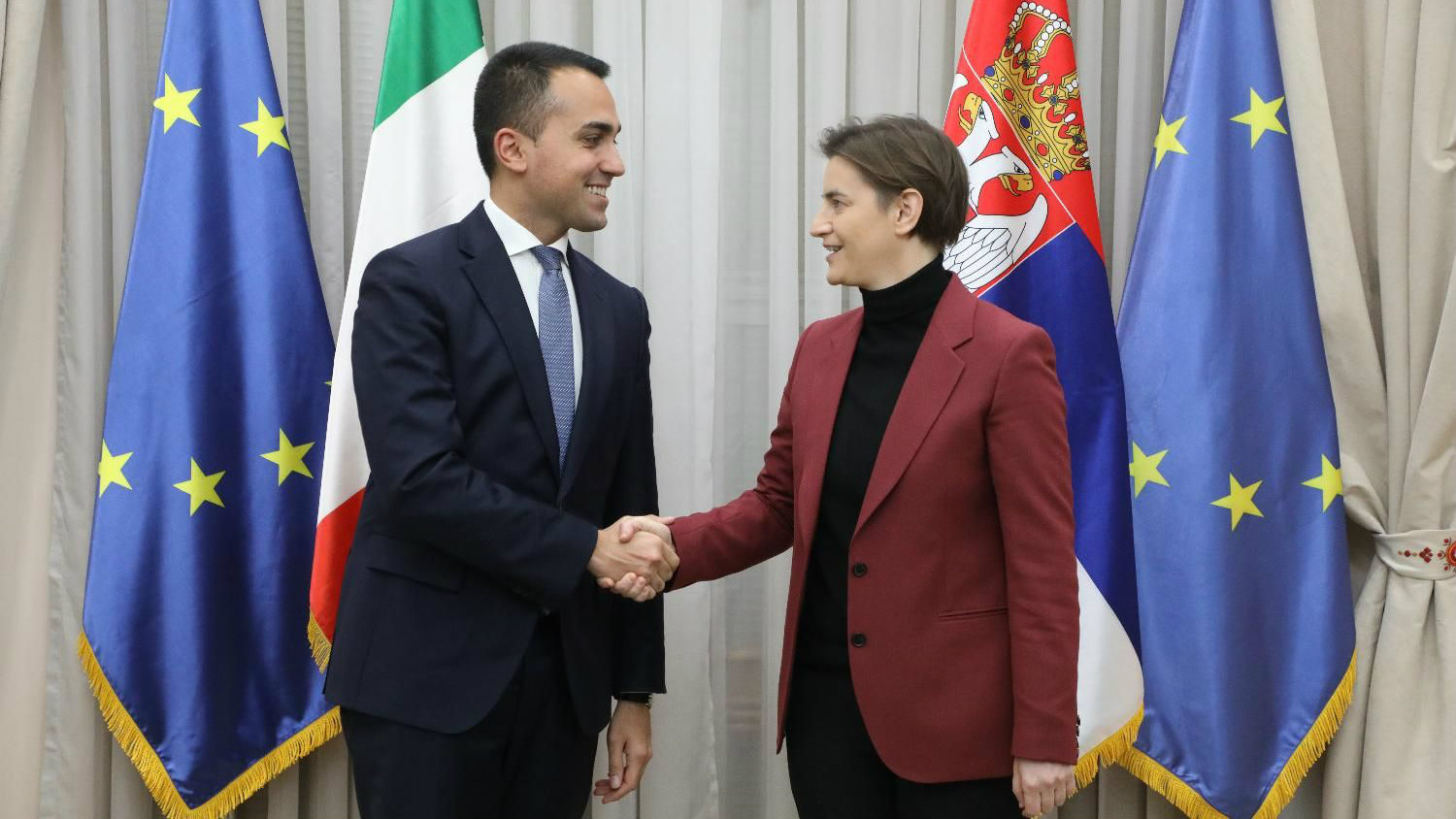 Di Majo i Brnabić: Prirodno strateško partnerstvo Italije i Srbije 1