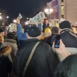 Otpušteni žandarmi na protestu u Novom Sadu 12