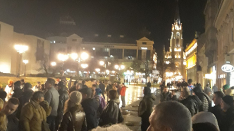 Održan novi protest u Novom Sadu 1