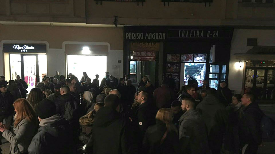 Protest "Bojkot za Novi Sad" 1